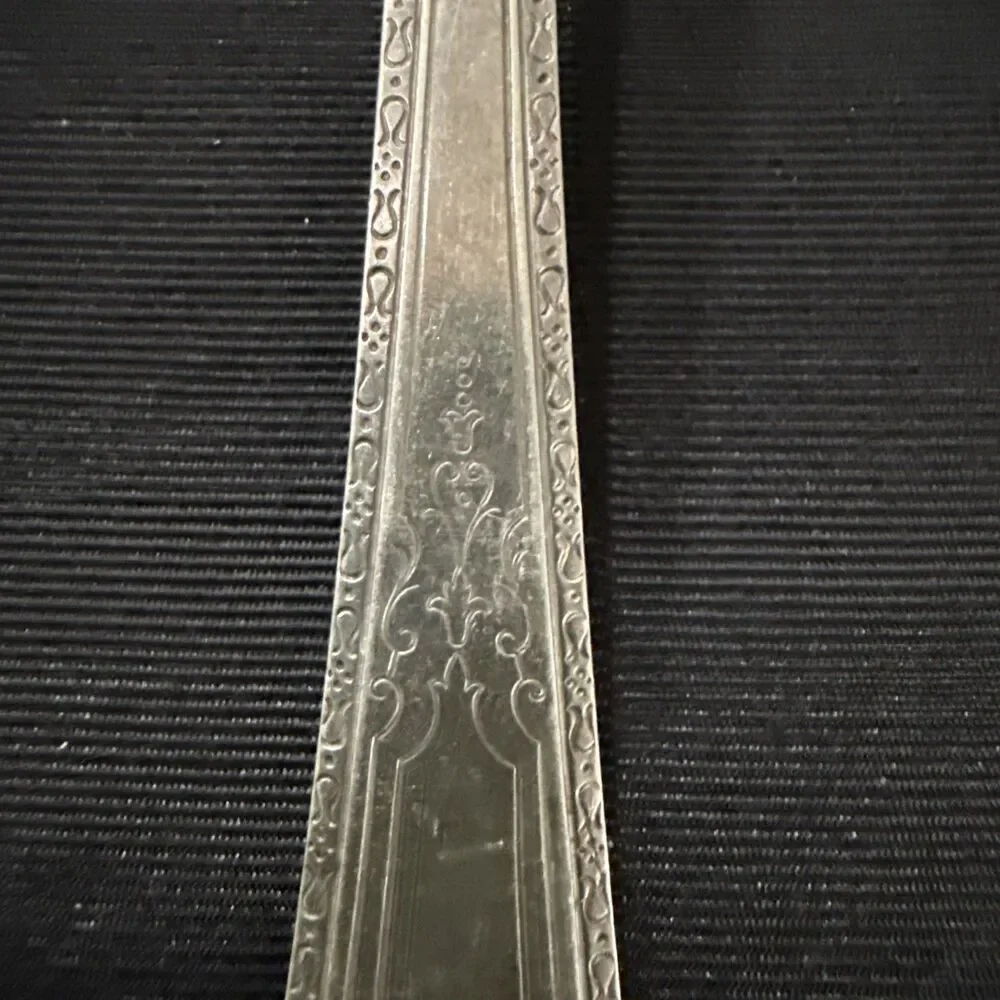 Antique WM Rogers Mfg Co Silver Extra Plate Serving Spoon “Original Rogers”